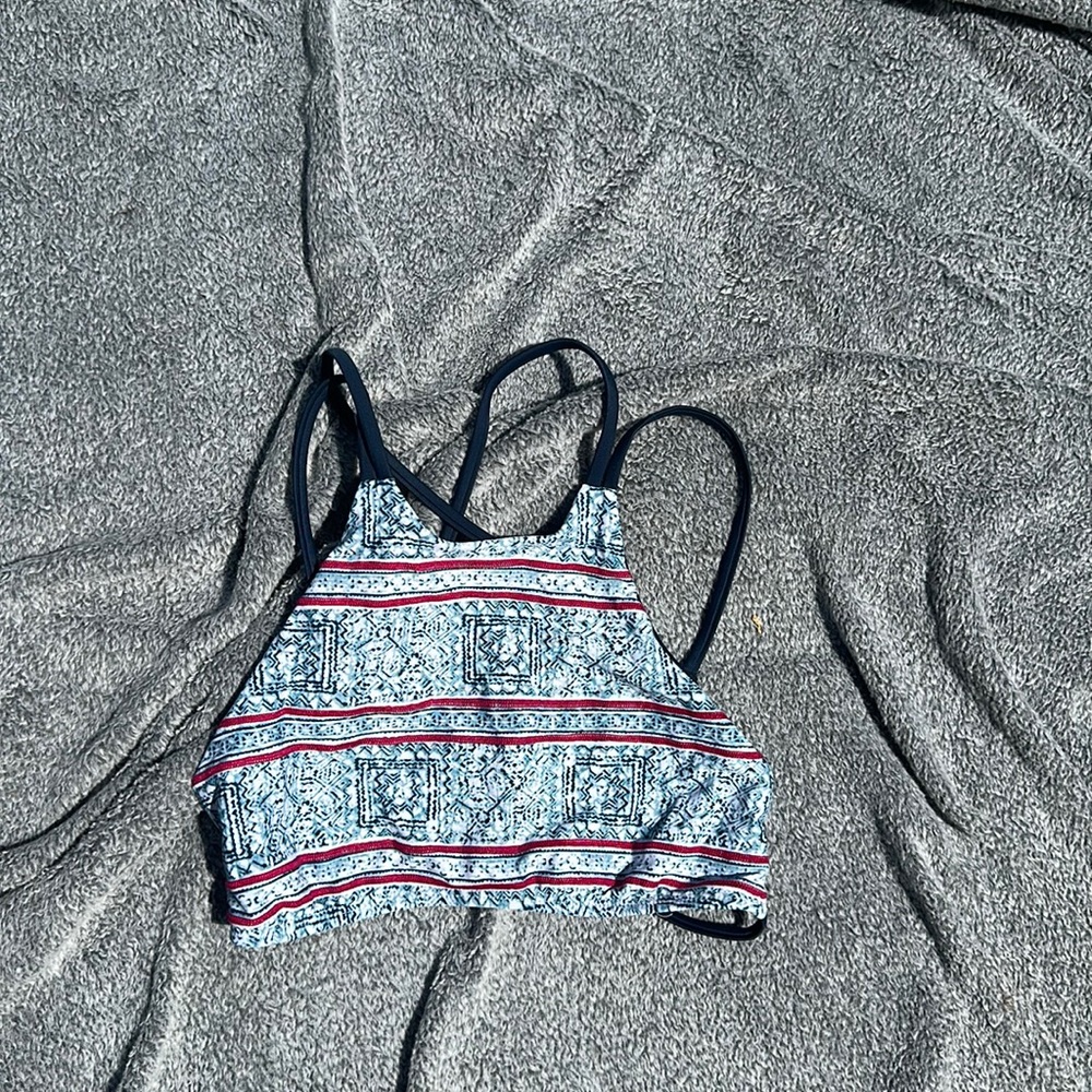 Frankie Bikini Tribal Print halter bikini top